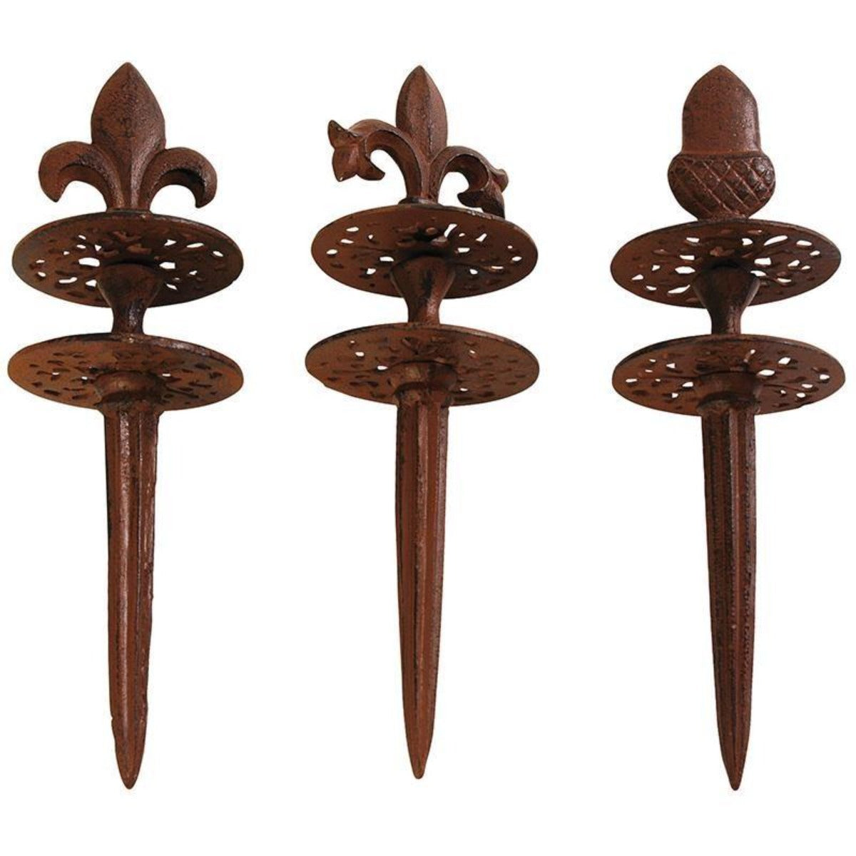 Fleur de Lis Hose Holder Set