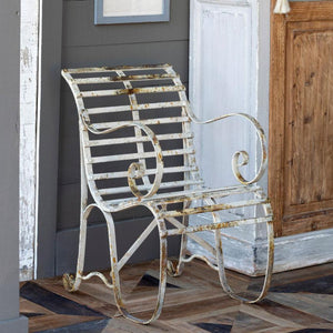Town Square Chair-Iron Accents