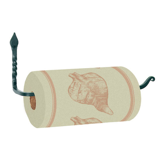 Tulip Twist Paper Towel Holder-Iron Accents