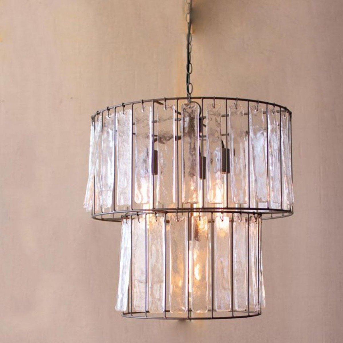 Urban Glam Chandelier-Lighting | Iron Accents