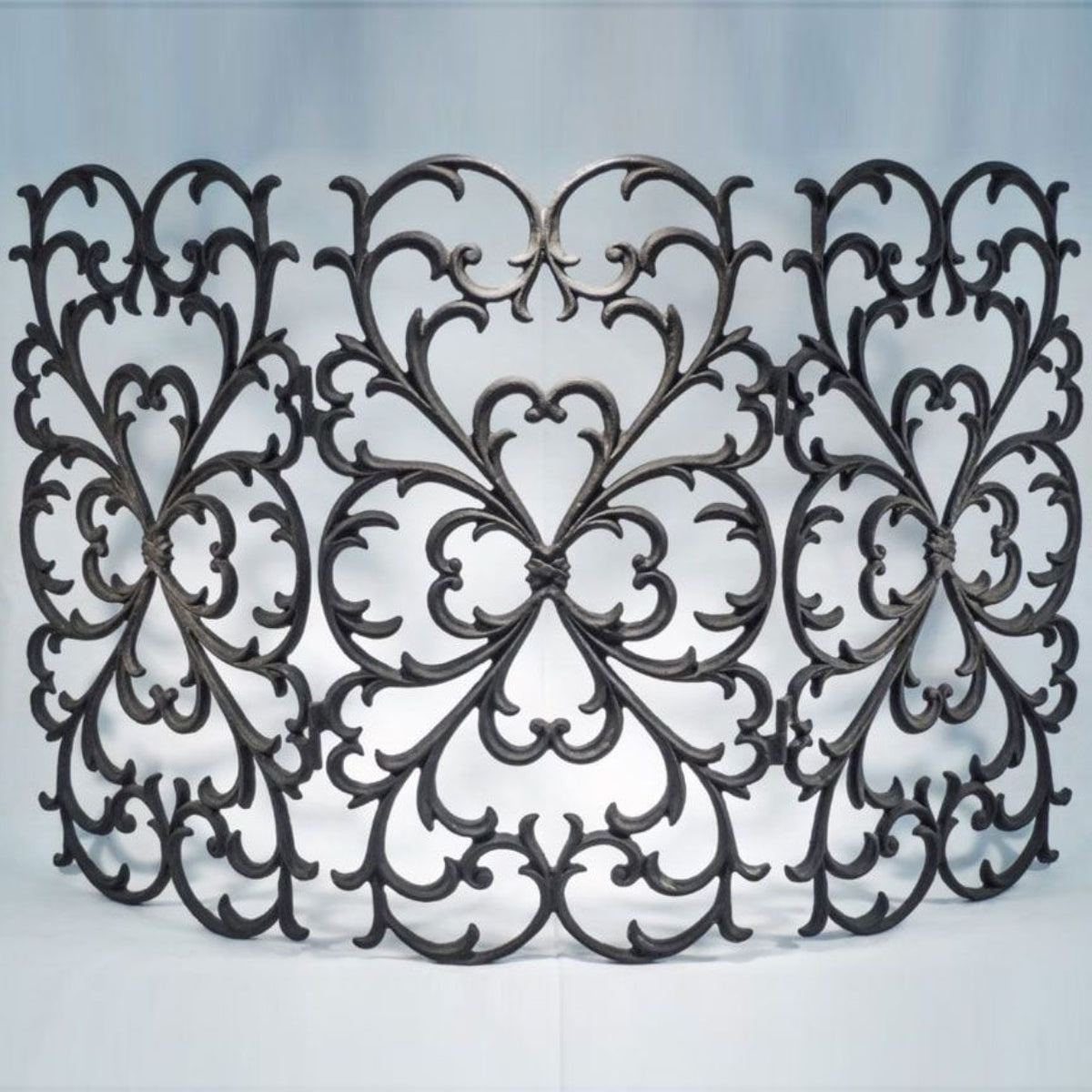 Valante Fireplace Screen-Iron Accents