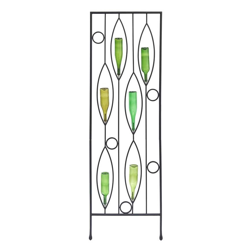 Vineyard Bottle Trellis-Iron Accents