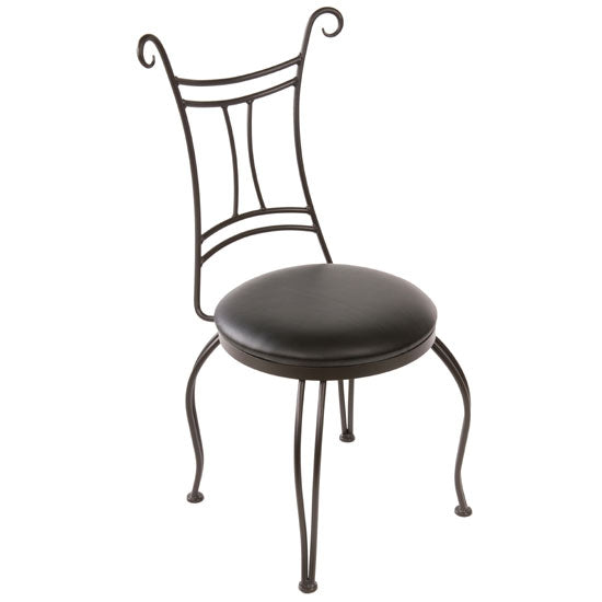 Waterbury Side Chair-Iron Accents