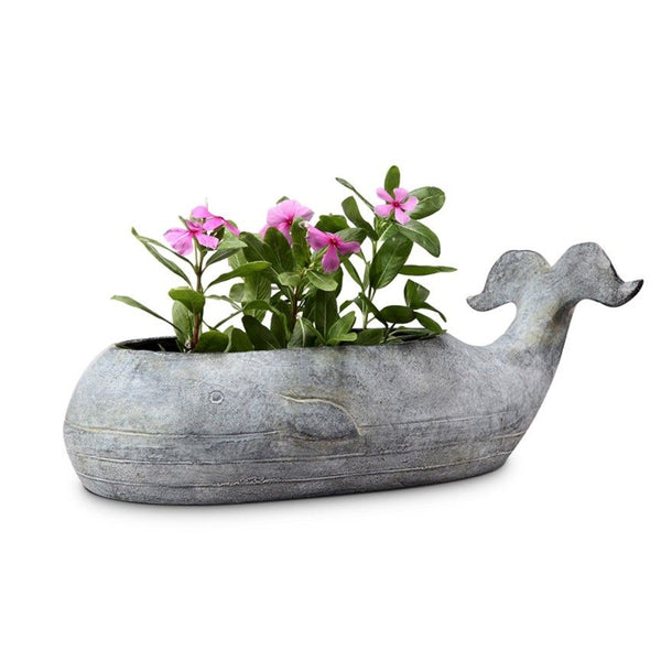 hanging whale planter Whale Planter