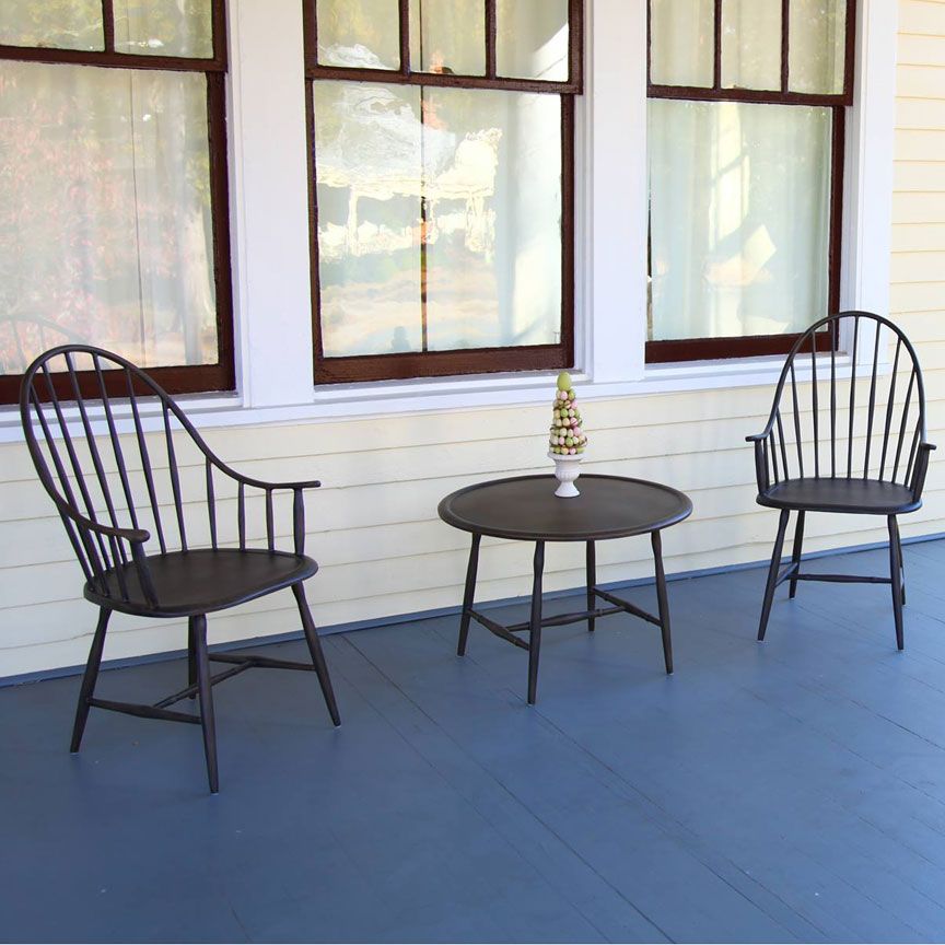 Windsor 3-pc Porch Set | Iron Accents