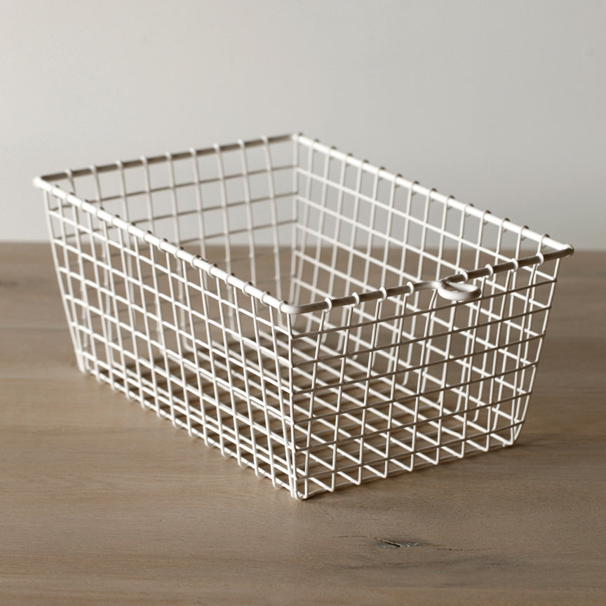 Wire Locker Baskets (Set-6)-Iron Accents