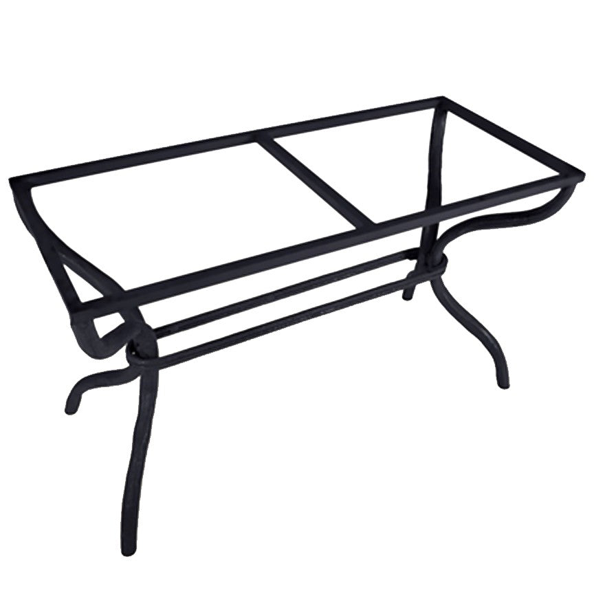 Woodland Dining Table / Base -72" Top-Iron Accents