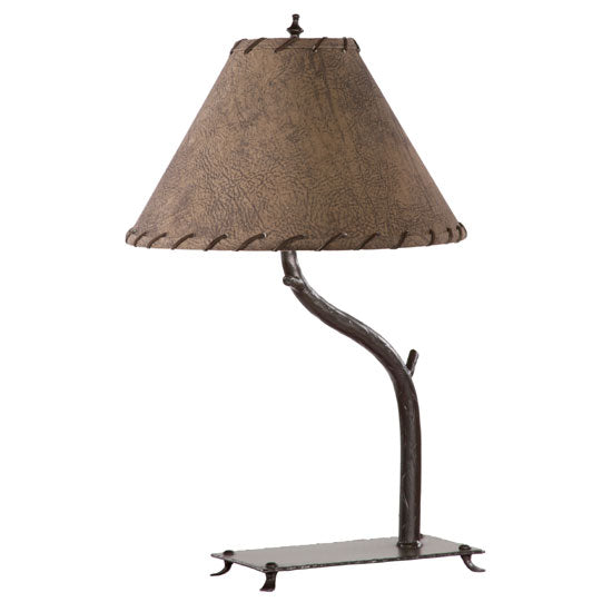 Woodland Twig Table Lamp-Iron Accents