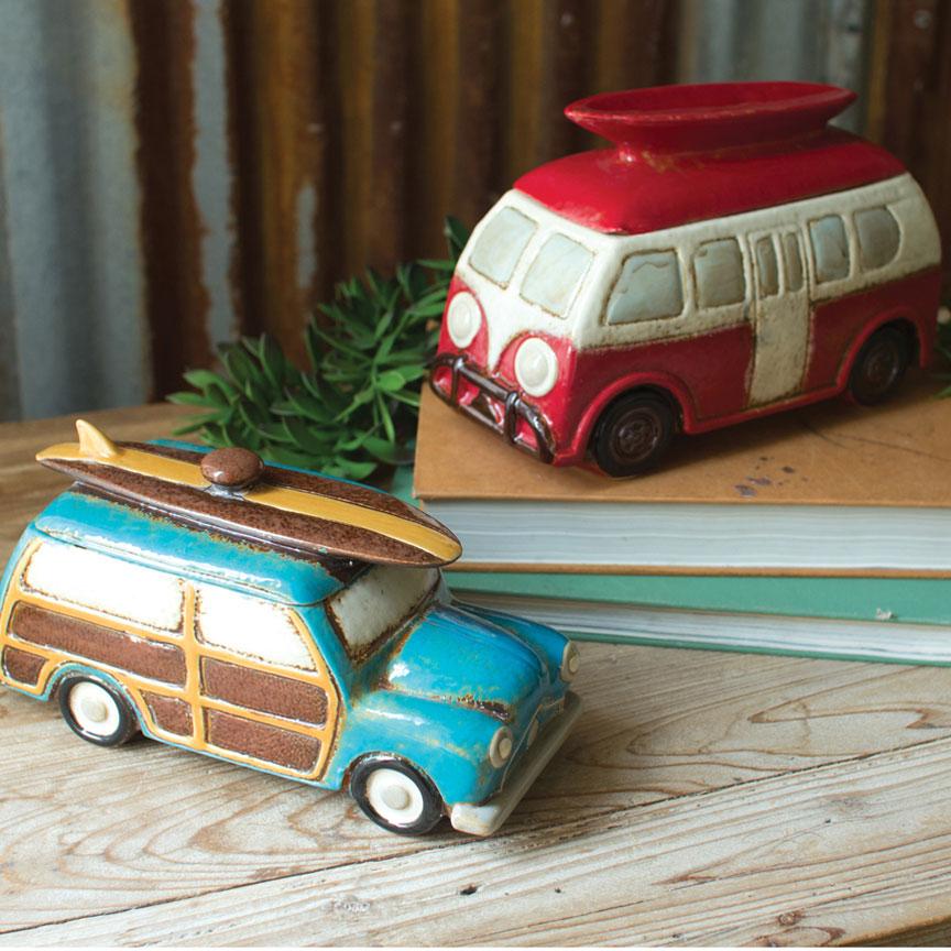 Woody Wagon Canister-Discontinued | Iron Accents